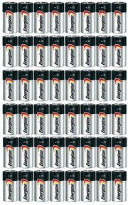 E93 Max ALKALINE C BATTERY Made in USA Exp. 12-2024 or later - 48 Count by Energizer – 48 Count (Pack of 1), Model Ad-bm1-121524