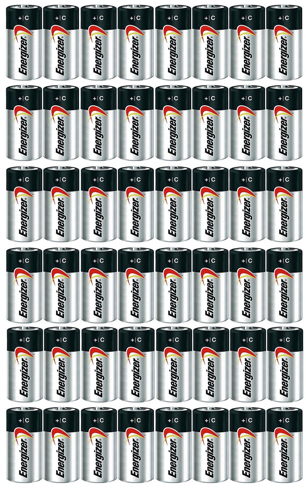 E93 Max ALKALINE C BATTERY Made in USA Exp. 12-2024 or later - 48 Count by Energizer – 48 Count (Pack of 1), Model Ad-bm1-121524