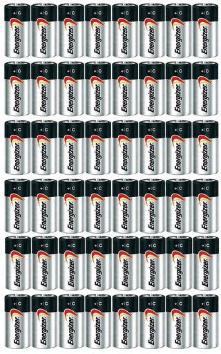 E93 Max ALKALINE C BATTERY Made in USA Exp. 12-2024 or later - 48 Count by Energizer – 48 Count (Pack of 1), Model Ad-bm1-121524