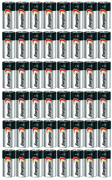 E93 Max ALKALINE C BATTERY Made in USA Exp. 12-2024 or later - 48 Count by Energizer – 48 Count (Pack of 1), Model Ad-bm1-121524