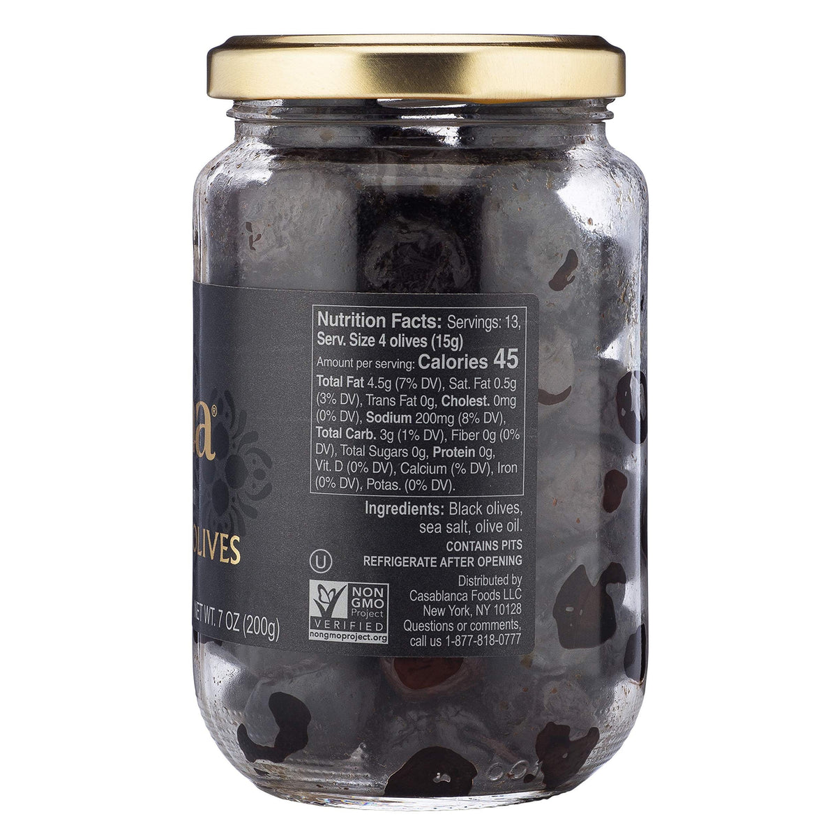 Mina 7 Ounce (Pack of 1) / 1 Black