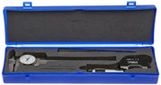 Universal Measuring Set, 6" Dial Caliper, 6" Flexible Rule, Micrometer by Fowler – 6" Dial Caliper, 6" Flexible Rule, Micrometer, Metal, Silver, Model 52-095-007-0