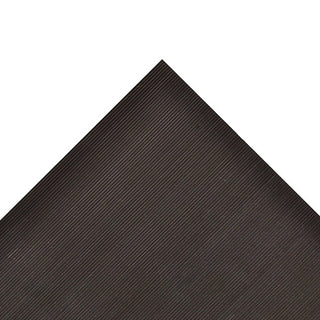 750 V-Groove Rubber Corrugated Runner™ by Notrax – 3' X 150', Vinyl, Black, Model 750R3150BL