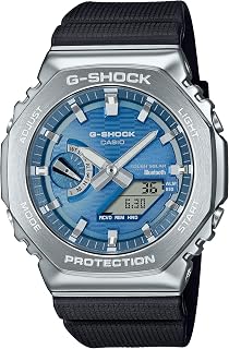 Casio G-Shock G-Steel Octagonal Blue Dial Watch GBM2100A-2B