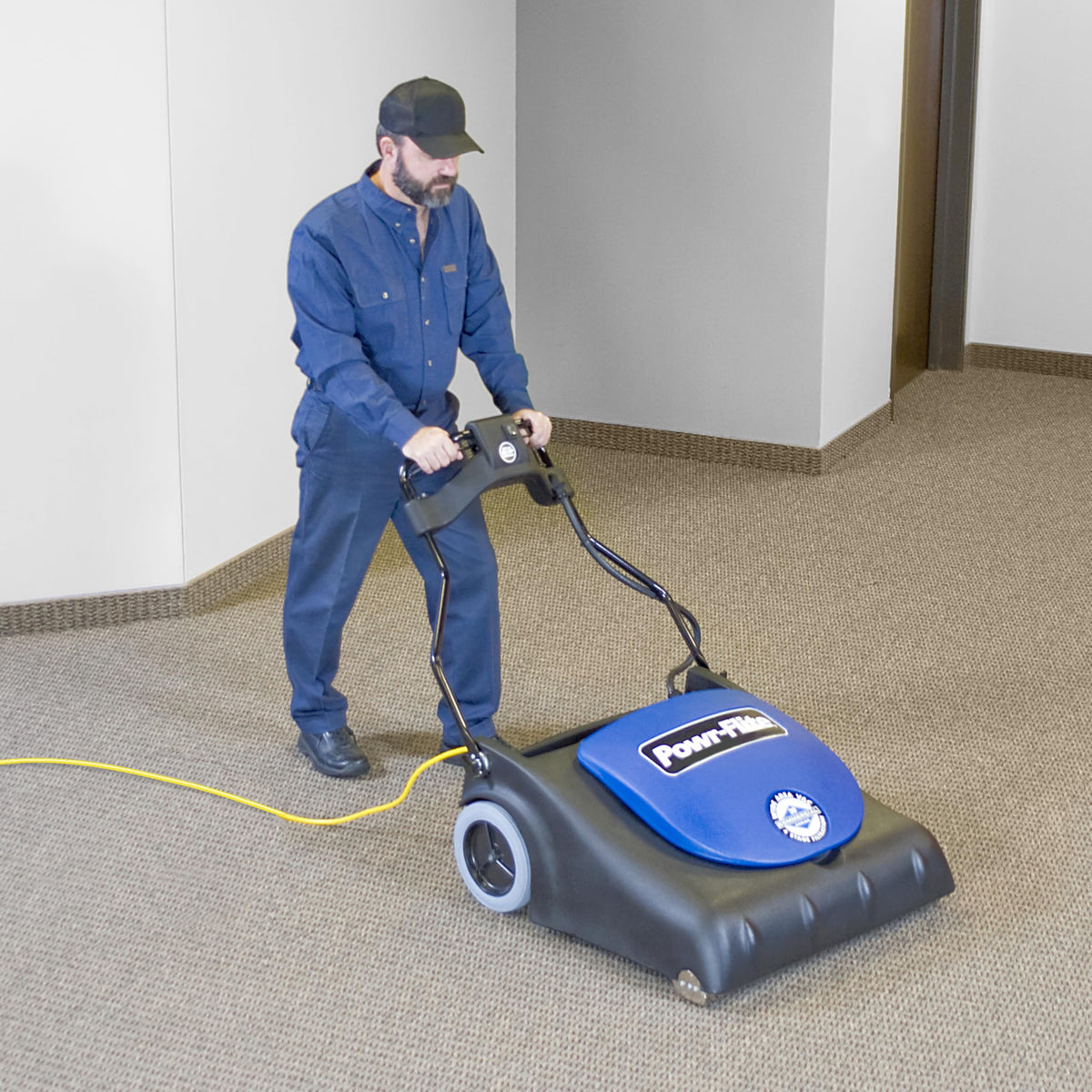 Wide Area Carpet Vacuum Cleaner by Powr-Flite – Multicolor, Model PF2030