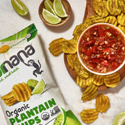 Barnana Acapulco Lime / 5 Ounce (Pack of 6) / Natural Dried Banana Chips