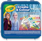 Crayola Frozen 2 Create and Colour Case, 04-0634-E-000, Multi-Colour