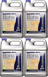 Bona Hardwood Floor Cleaner Refill, 128 oz Pack of 4