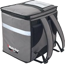 Winco 16" Gray Bag Backpack
