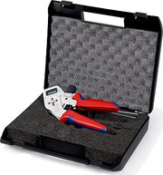 KNIPEX 97 52 63 DG Four-Mandrel Crimping Pliers digital in plastic case