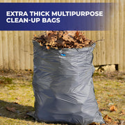 Hefty 30 Count (Pack of 1) / Gray / 39.0 gallons Trash Bags