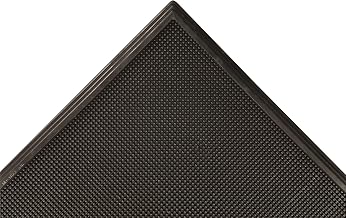 Notrax 346 Sani-Trax Disinfectant Mat, Shoe Sanitizing Mat for Entryways | 18"x24" Black, 346S1824BL