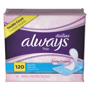 Thin Daily Panty Liners by Always – mini/panty liner, Bamboo, Model 10796