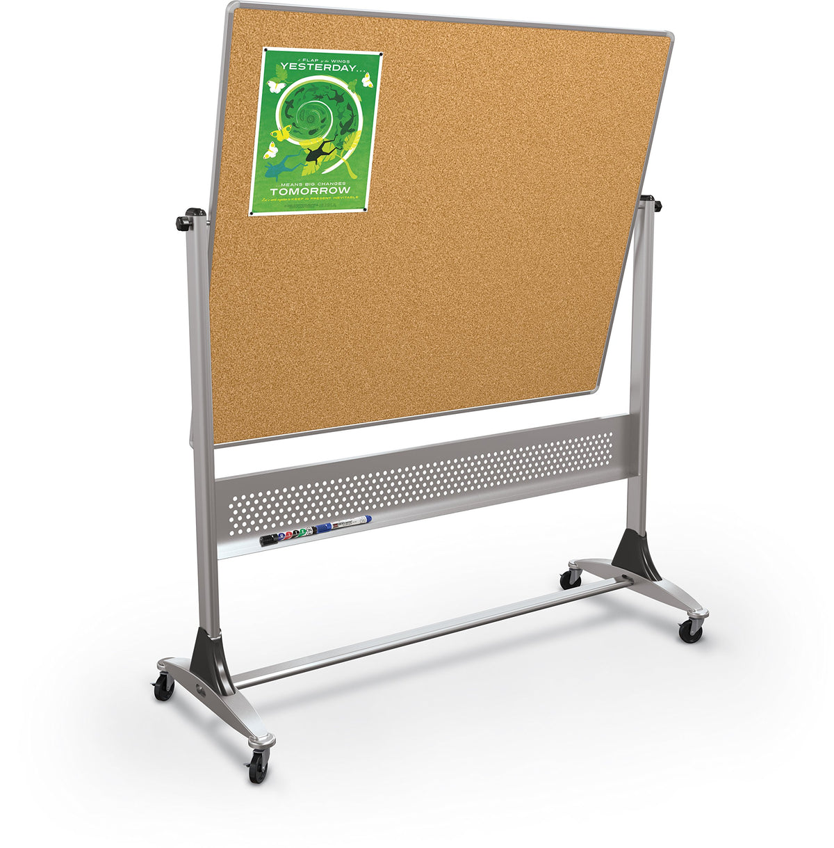 Best-Rite 72"W x 48"H / Dura-rite Hpl/Natural Cork / 48x72 DuraRite/Cork Dry Erase Boards