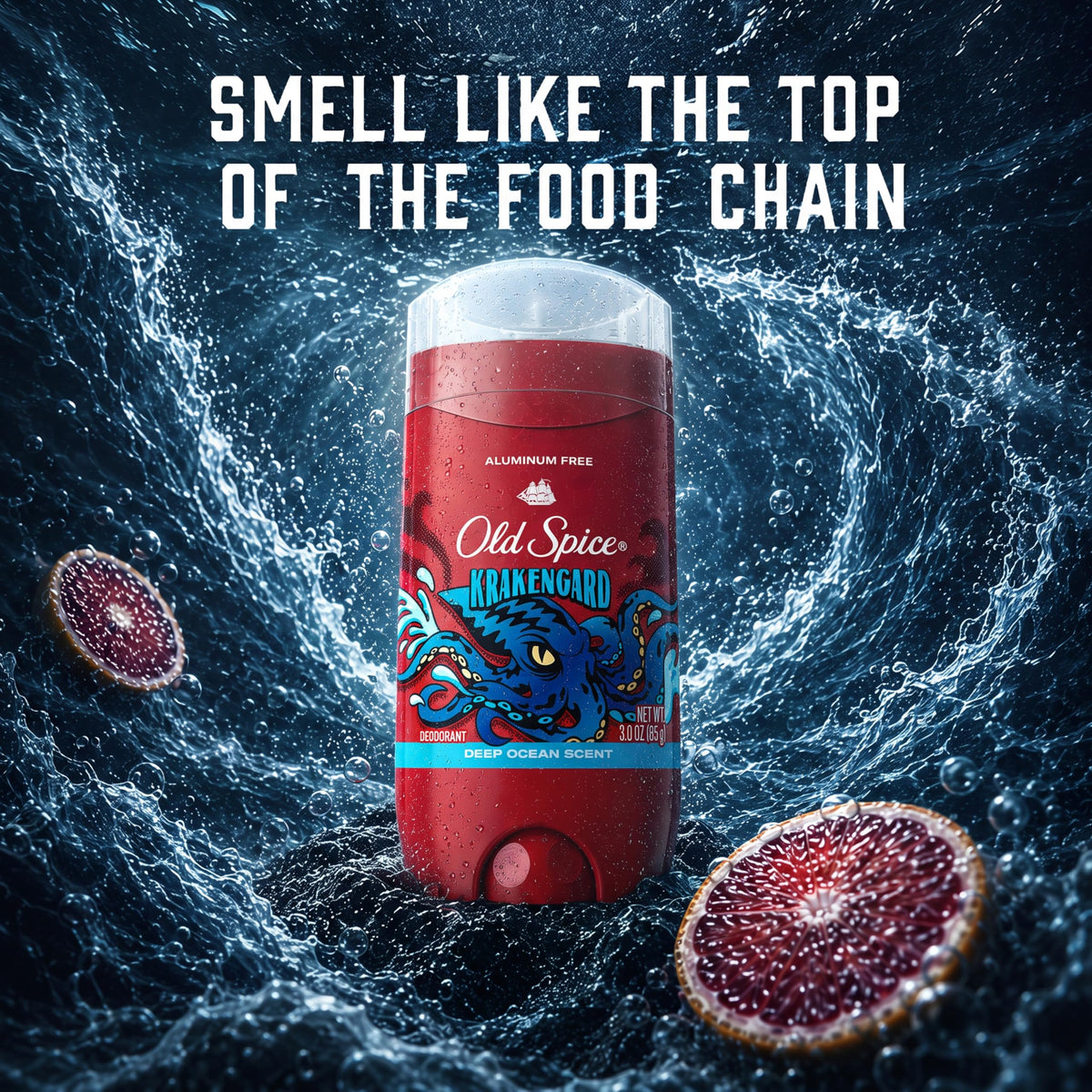 Aluminum Free Deodorant for Men by Old Spice – 3 Ounce (Pack of 2), Pack of 2