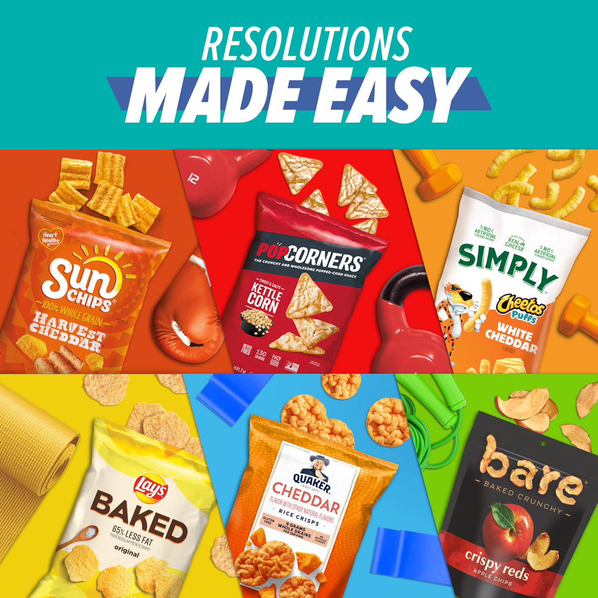 Smartfood Simply Smartfood Variety Pack / 0.5 Ounce (Pack of 36) / 1 Popped