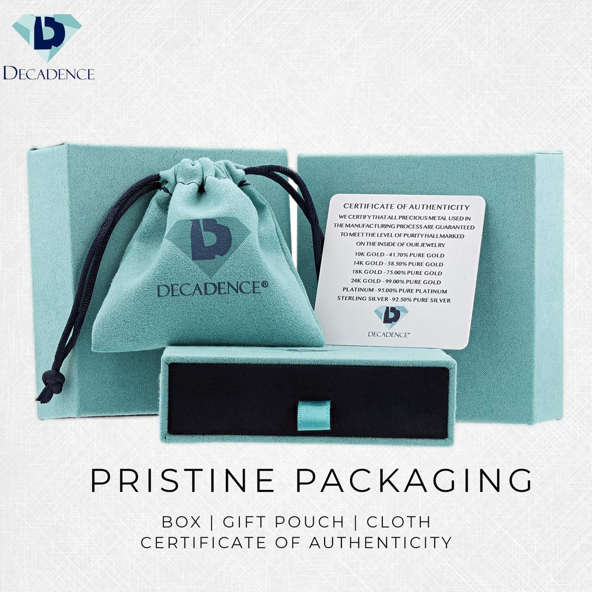 Sterling Silver mm Round Channel Set Eternity Ring by DECADENCE – Metal, Silver