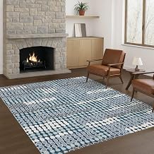Addison Rugs Chantille ACN2763 Navy 5' x 7'6" Indoor/Outdoor, Machine Washable, Easy Clean, Non Shedding, Bedroom, Living Room, Dining Room, Kitchen, Patio Rug