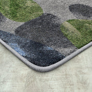Riverstone 7'8" x 10'9" Area Rug in Color Gray by Joy Carpets – 7'8" x 10'9" (Rectangular), Nylon, Grey, Model 2137D-01