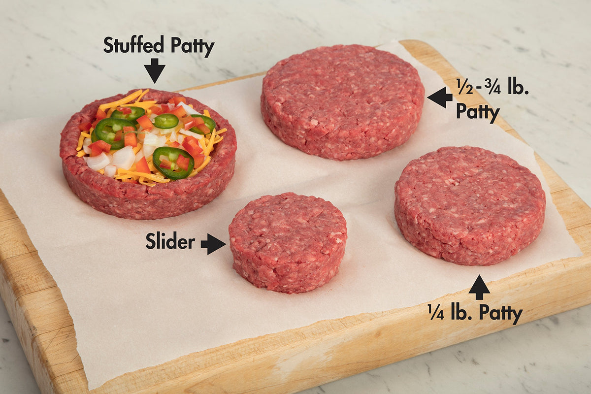 Cuisinart 4-in-1 Burger Press / 4-in-1 (Pack of 3) / 4.0 ounces Grill Presses & Irons