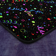 Fluorescent Celebration 12' x 6' Area Rug by Joy Carpets – 6' x 12' (Rectangular), Nylon, Fluorescent, Model 36R
