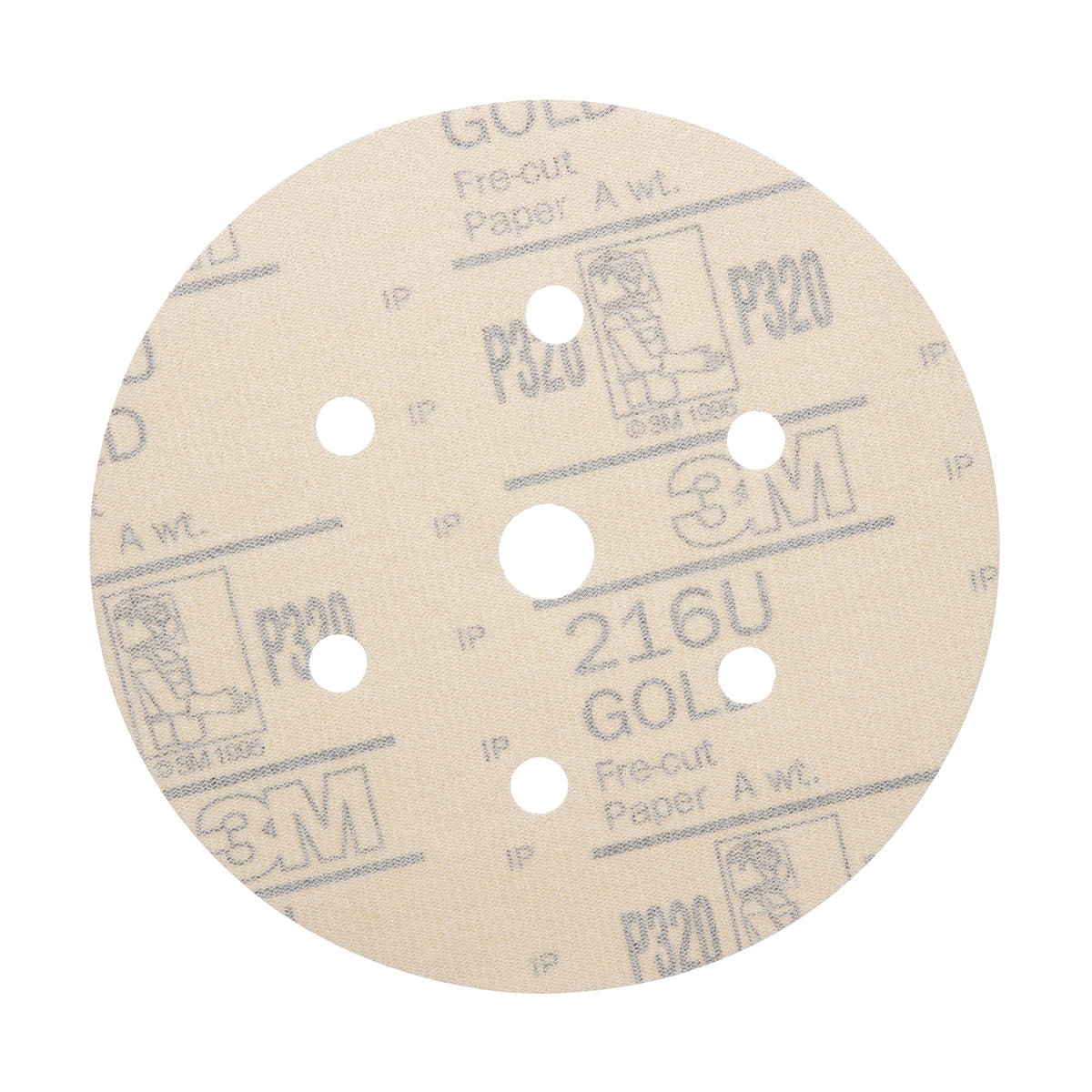 3M 6 / P320 & DF / Factory Hook & Loop Discs