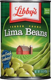Libby's Lima Beans, 15 Ounce (Pack of 12)