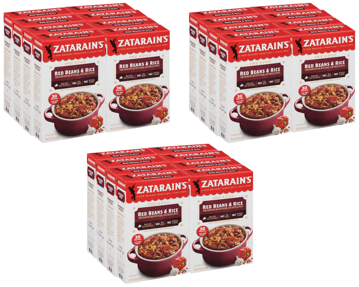 Zatarain's 8 Ounce (Pack of 24) / 24 Seasoned Rice