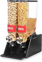 Rosseto DS106 Bulk Shop Double Black Table-Top Dispenser
