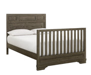 Foundry Full Bed Rails by Westwood Design – Wood, Brushed Pewter, Model FN-BR-2707RR-BPT
