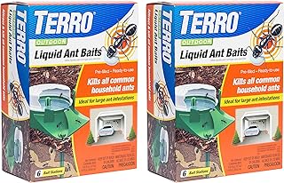TERRO T1806SR 2-Pack Outdoor Liquid Ant Baits-12 Traps