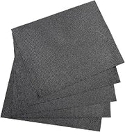 Global Industrial Drawer Mat Kit for Modular Drawer Cabinet, Black, 5/Pk
