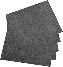 Global Industrial Drawer Mat Kit for Modular Drawer Cabinet, Black, 5/Pk