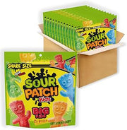 Sour Patch Kids Big Kids Soft & Chewy Candy, Share Size, Bulk Candy, 12 - 12 oz Bags