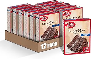 Betty Crocker Favorites Super Moist Chocolate Fudge Cake Mix, 13.25oz, 12pk