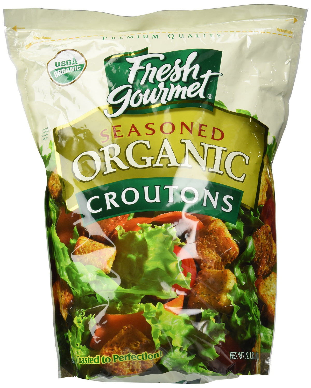 Organic Croutons by Fresh Gourmet – 2 Pound (Pack of 1), Model 214449