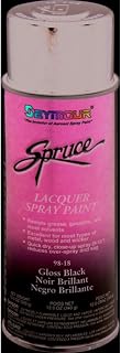 Seymour Of Sycamore, Inc SEY-98-18 Gloss Black Lacquer, Aerosol