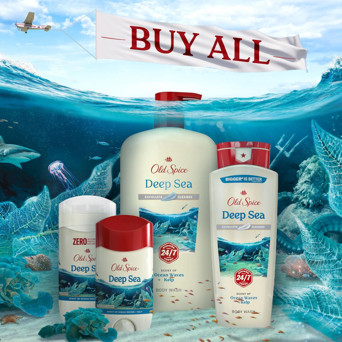 Dry Feel Antiperspirant Deodorant for Men by Old Spice – 2.6 Ounce (Pack of 12), Pack of 12