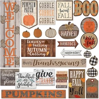 Teacher Created Resources Home Sweet Classroom Happy Fall Mini Bulletin Board (TCR8734)