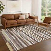 Addison Rugs Chantille ACN2600 Fudge 2'6" x 3'10" Indoor/Outdoor, Machine Washable, Easy Clean, Non Shedding, Bedroom, Living Room, Dining Room, Kitchen, Patio Rug