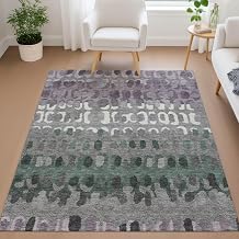 Addison Rugs Chantille ACN2529 Plum 2'6" x 3'10" Indoor/Outdoor, Machine Washable, Easy Clean, Non Shedding, Bedroom, Living Room, Dining Room, Kitchen, Patio Rug