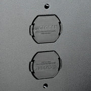 Fold Out Computer Security Cabinet by Global Industrial – 24-1/2"W x 22-1/2"D x 61-1/2"H, Alloy Steel, Black, Model 695429BK