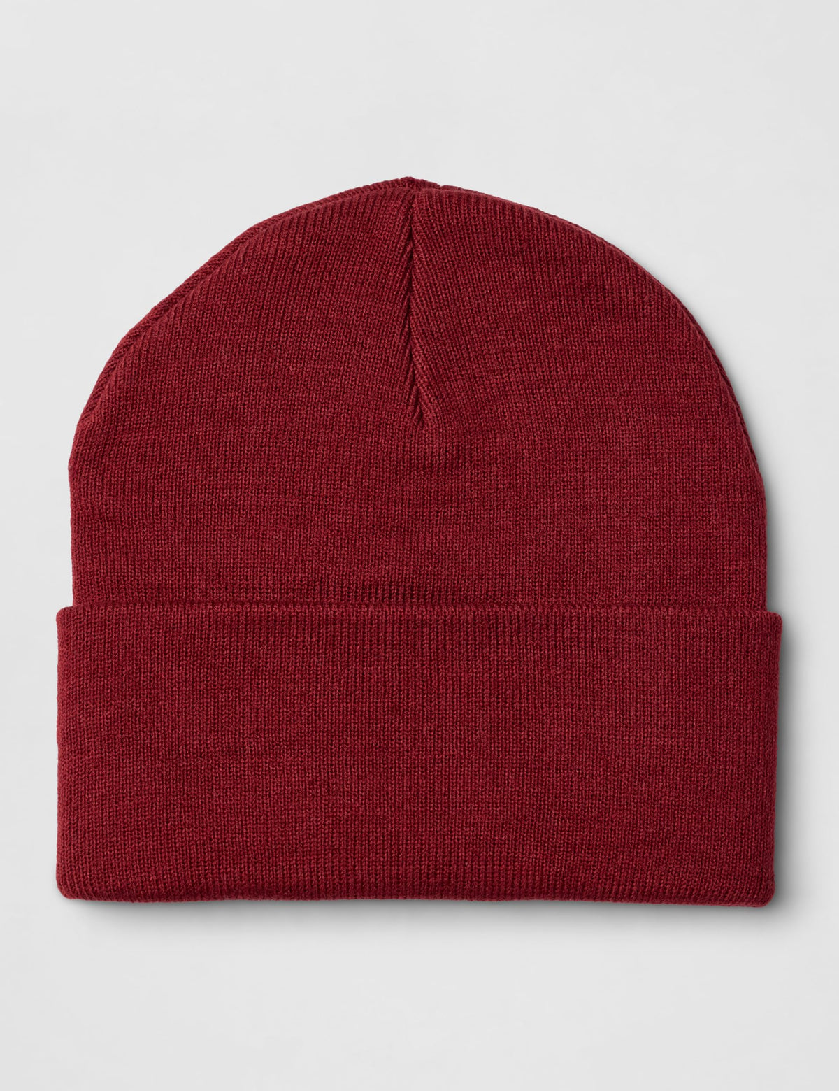 Short Watch Cap with Woven Label by Timberland – One Size, Acrylic, Syrah, Model T100354-603-1 Size