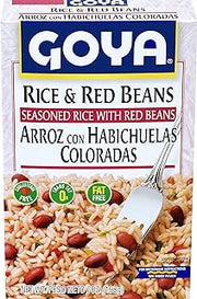 Goya Seasoned Rice and Red Beans Mix, 7 Ounce