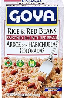 Goya Seasoned Rice and Red Beans Mix, 7 Ounce