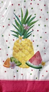 Creative Converting Sweet Summer Fruits 2-ply Guest Towels Buffet Hostess Paper Napkins, 20 ct