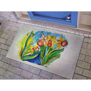 Betsy Drake 2'6" x 4'2" (Rectangular) / Multi Color / 1 Doormats