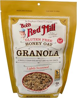Bob's Red Mill Gluten Free Honey Oat Granola, 12 Oz