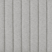 Elias Grey King Bed with Immersive Sound by Global Furniture USA – King (U.S. Standard), Polyester Blend, Grey, Model ELIAS-GREY-KB W/ IS