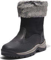 Timberland Women's White Ledge Pull-on Insulated Waterproof Snow Boot